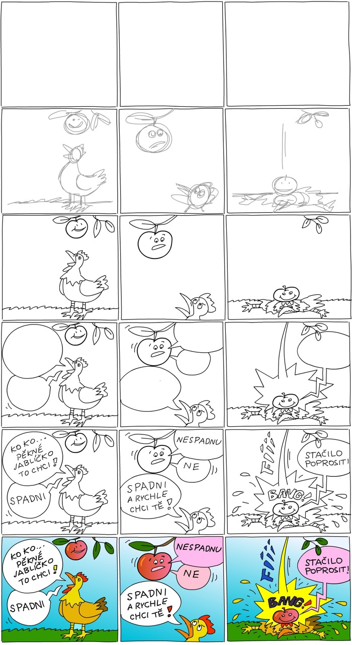 komix strip v celku